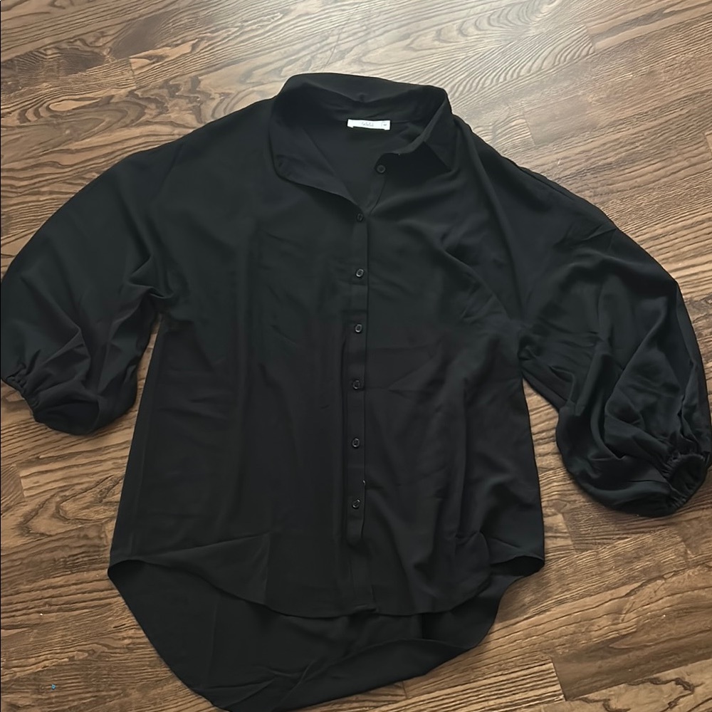 TALULAH Black Blouse